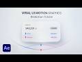 After Effects Tutorial | How to Create Awesome UI Motion Graphics Like Professionals🔥
