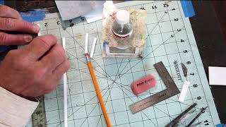 Making a craft glue holder from scrap pieces