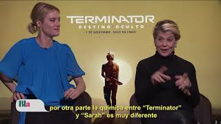 Entrevista Linda Hamilton y Mackenzie Davis