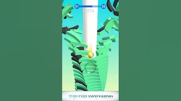 Stack Ball All Levels Gameplay - Level 51  #shorts #shortgameplay #viral #trending