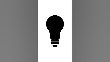 Create a Bulb Icon in Illustrator!💡🔥 #shorts