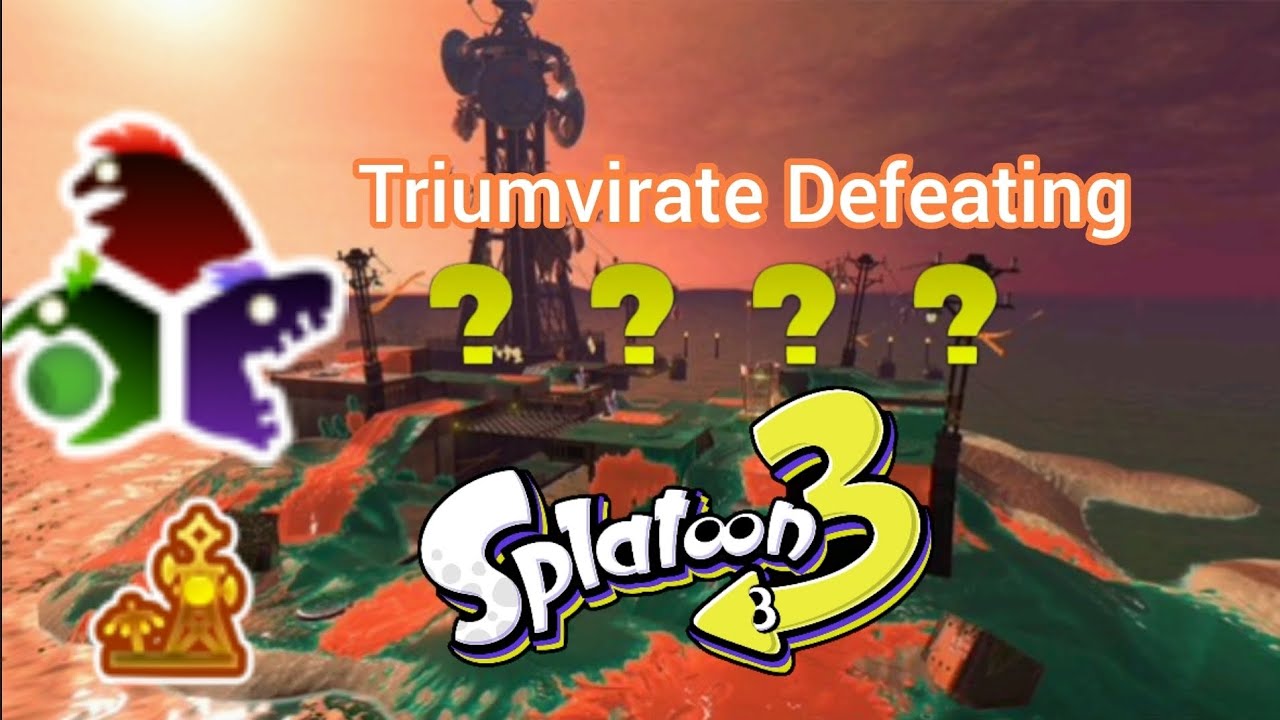 2 Xtrawave Triumvirate Defeating on Salmonid Smokeyard in Splatoon 3 Salmon Run