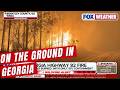 Nearly 90 Homes Destroyed and More than 5,000 Acres Burned During Ongoing Wildfires in Georgia