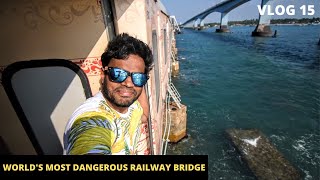 RAMAYAN EXPRESS Crossing WORLD'S MOST DANGEROUS RAILWAY BRIDGE