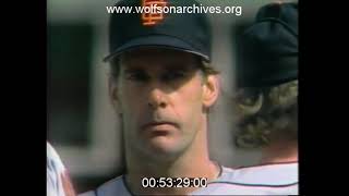 May 25, 1983: Frank Robinson Jim Barr confrontation San Francisco Giants (WOR)