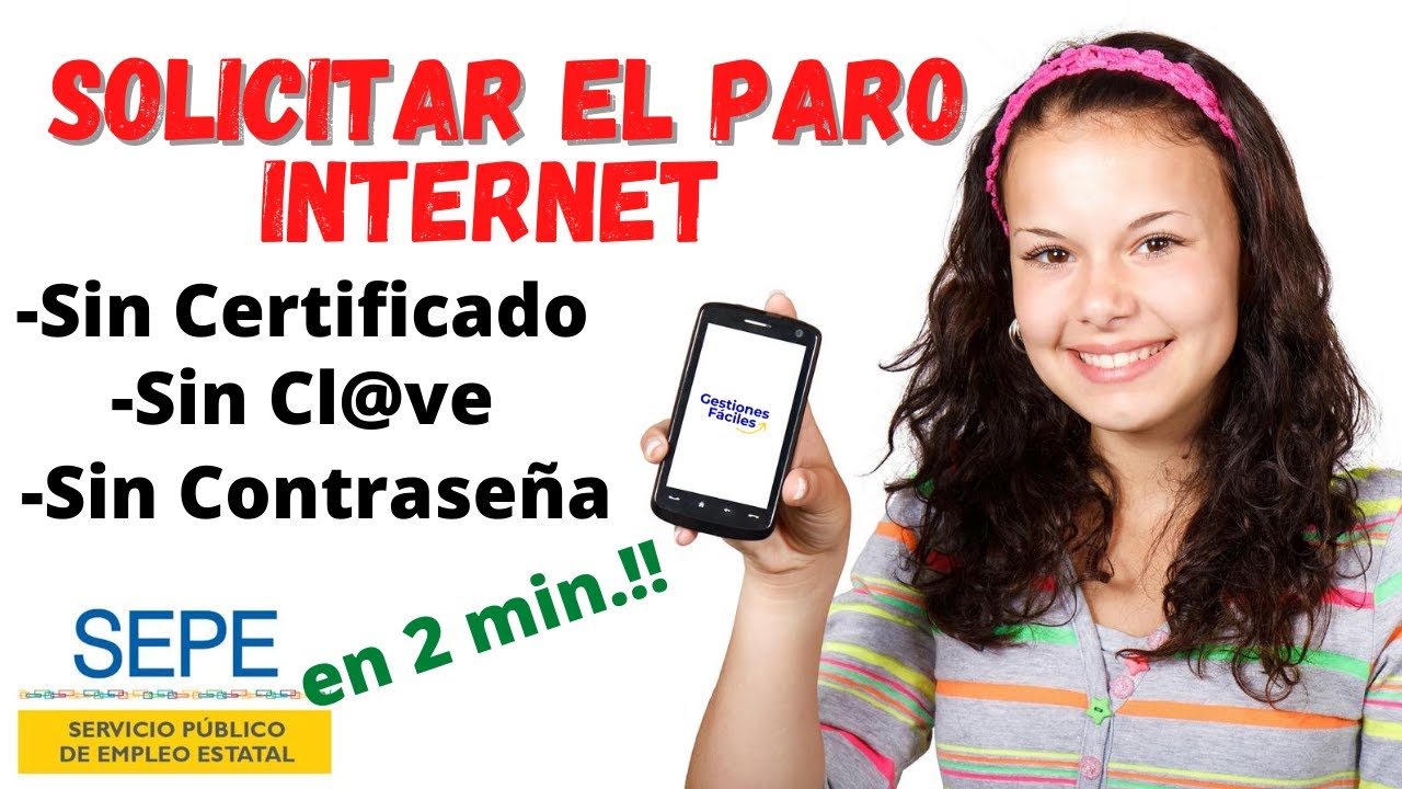 🎈💻**Como PEDIR el PARO por INTERNET en 2 MINUTOS **🎈💻