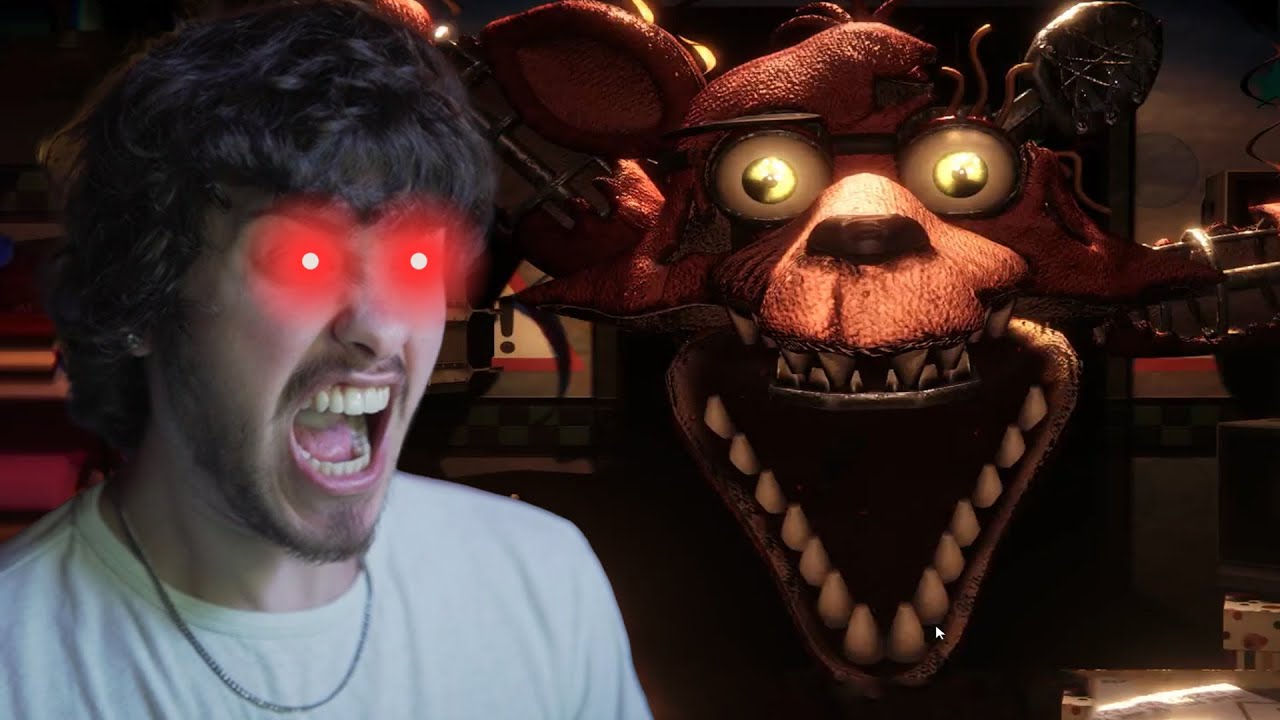 I Played Five Nights at Freddy's for the First Time - YouTube