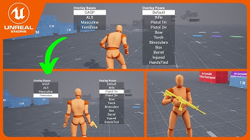 GASP ALS Multi Layering Overlays - Hand IK - Free Unreal Project on GitHub