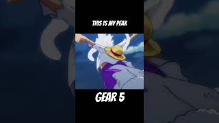 This is my Peak [Gear 5] #shortvideo #luffygear5 #onepiece