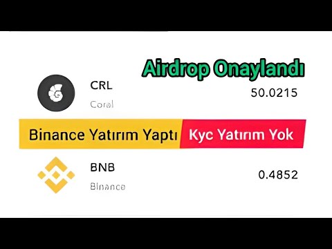 Binance Yatırımlı Coral Uygulaması | Yürü Para Kazan | Yatırım Yok Kyc Yok