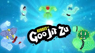 The GLOW Is On! ⚡️ HEROES OF GOO JIT ZU | New Compilation | Cartoon For Kids