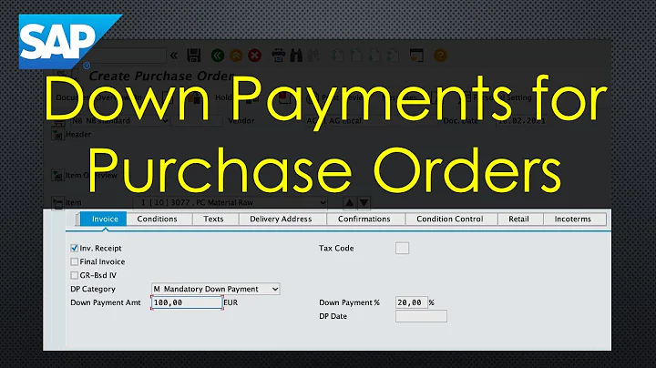 Complete Guide to Posting Down Payments in SAP S/4HANA for Purchase Orders