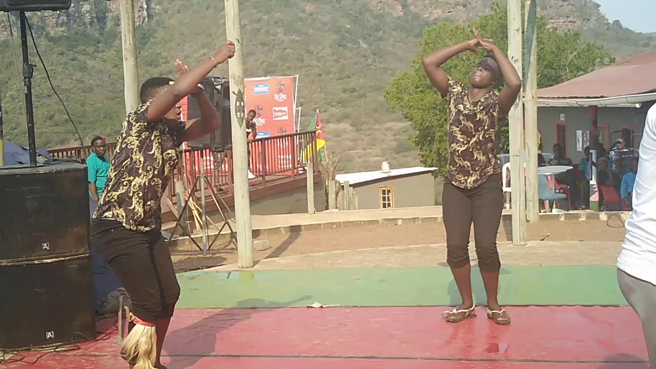 Khuzani Performing At Botho Heritage International Festival At Wushwini 
