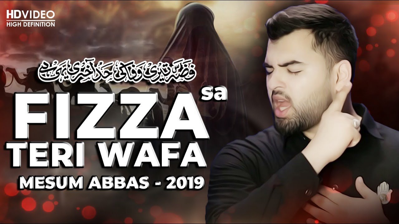 Nohay 2019 | Fizza Teri Wafa Ki | Mesum Abbas New Noha 2019 | Noha Bibi Fizza