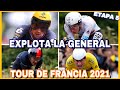 RESUMEN ETAPA 5 ➤ TOUR DE FRANCIA 2021 🇫🇷 Explota la General