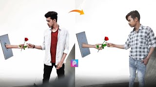 How To Rose Photo Editing Tutorial || Instagram Trending Photo Editing || screenshot 2
