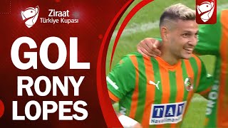 Rony Lopes Alanyaspor 3 - 0 Fethiyespor Ziraat Türkiye Kupası 4. Tur Maçı
