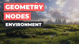 Environments with Geometry Nodes in Blender (Breakdown)