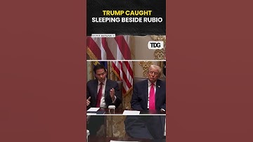 #viral | Trump Caught Sleeping in Front of Rubio—Video Explodes Online | #shorts #viralshorts