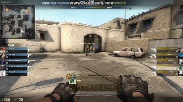 CSGO 460 damage Glock Ace.