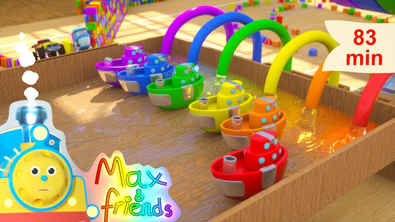 Learn Letters Chain Reactions Physics Recycling and more  7 Cartoons with Max and Friends