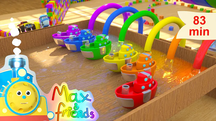 Learn Letters, Chain Reactions, Physics, Recycling and more | 7 Cartoons with Max and Friends! - DayDayNews