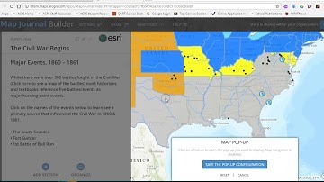 Map Journal Story Map tip: Creating Interactive Hyperlinks