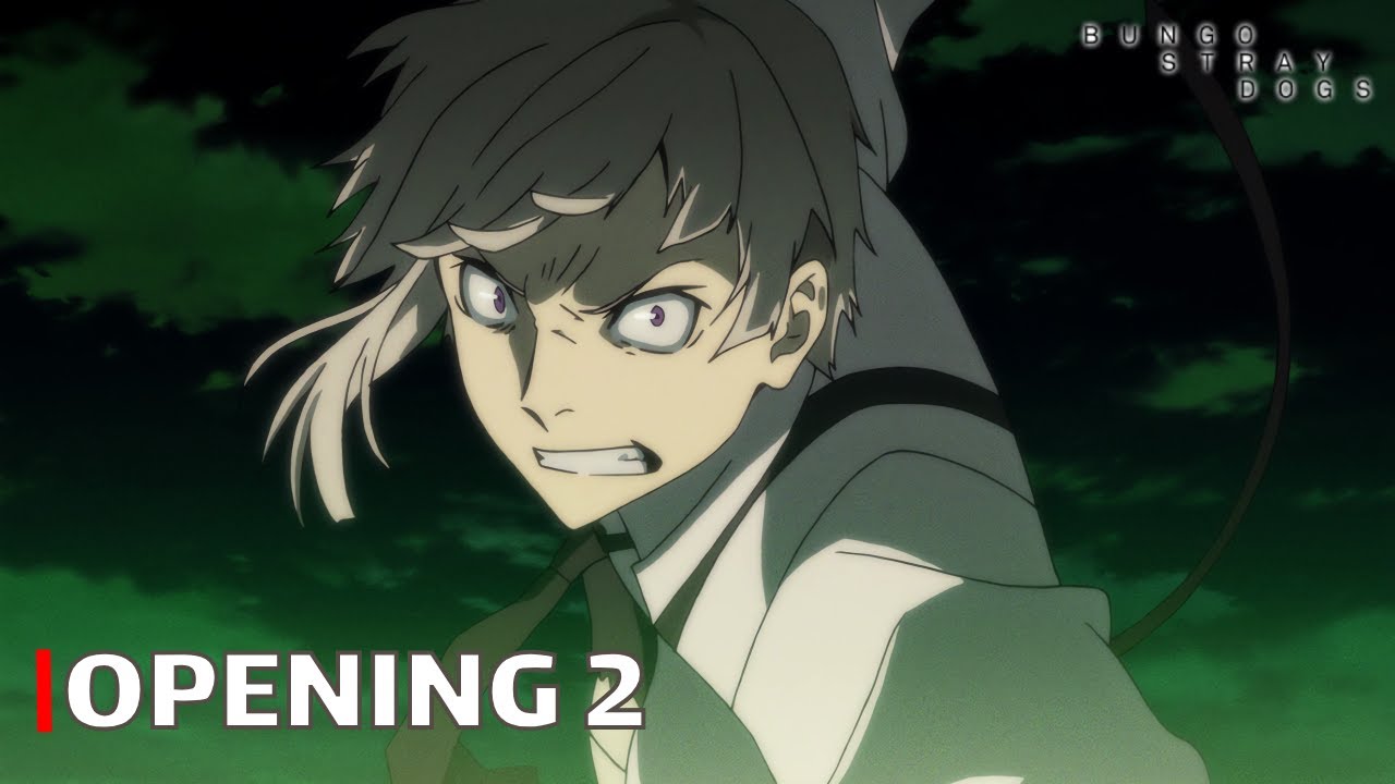 Bungou Stray Dogs - OP / Opening 2 (Reason Living) | UHD | Creditless | Subtitles