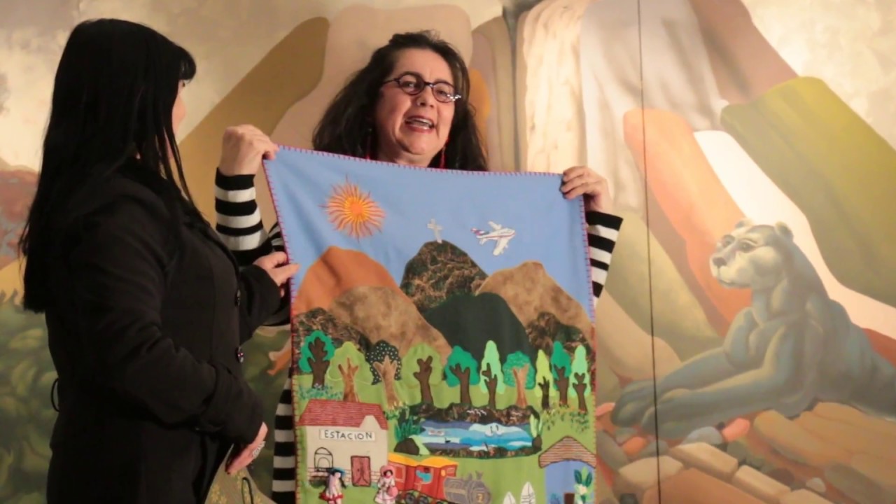 Quilicura Capital Cultural -Taller de arpilleras Violeta Parra