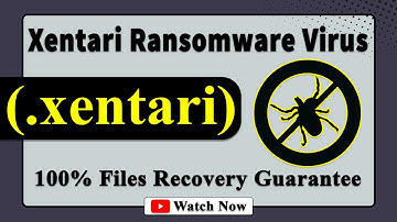 || SOLVED ✅🔘|| Xentari (.xentari) ransomware Virus - Removal and Decryption