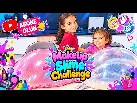 💄✨ Makeup Slime Challenge! Dev slime’larla makyajlı eğlence başlıyor! 😂💖