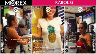[ IG Live ] KAROL G - Pineapple | Papa Cantante / Familia / Mama Superfan / Talento / Daddy Yankee..
