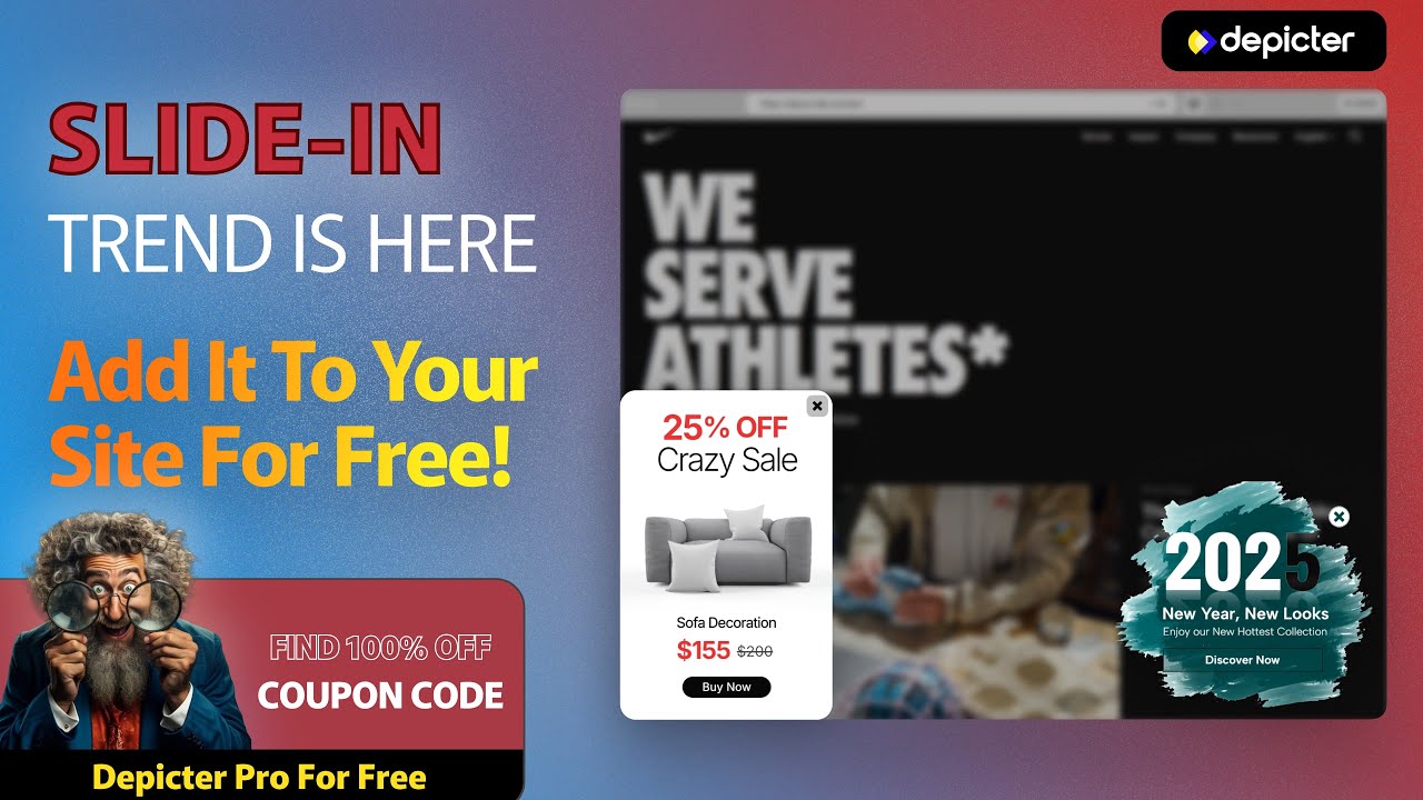 How to Add a Free WordPress Slide-In Popup in Minutes with Depicter ...
