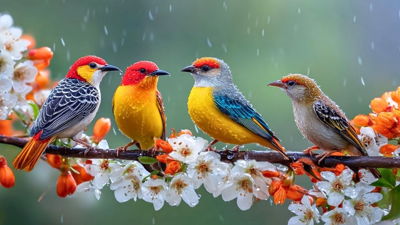 🍁 Soothing Piano with Birdsong - A Calm Escape for Deep Relaxation and Stress Relief 🌾🎹🌼