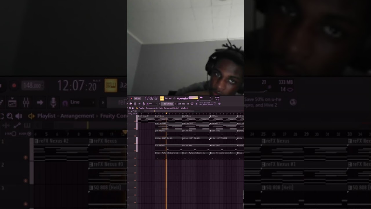 Making a Beat from Scratch #flstudio #musicproducer