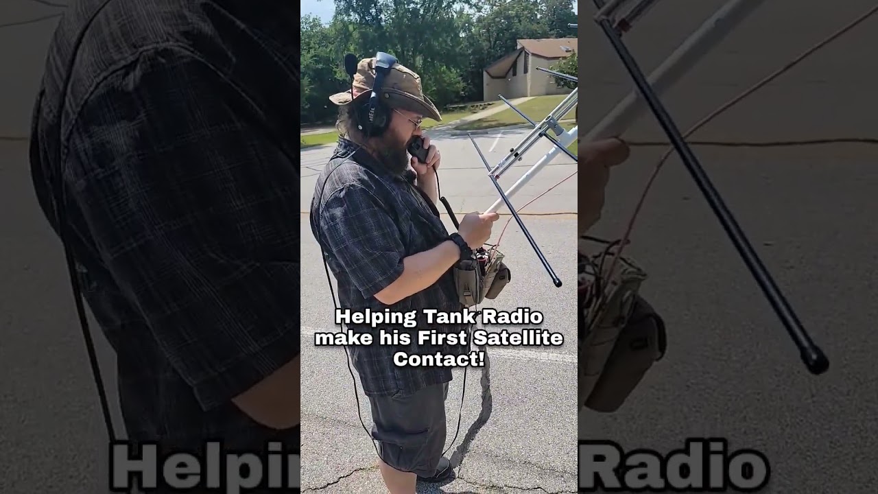 Tank Radio's First Satellite Contact! 