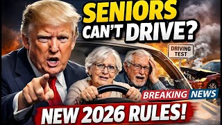JUST ANNOUNCED: New Driving Rules Hit Feb 2026 — Seniors 65+ Beware