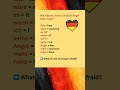 ⚫ 🔴 🟡in German: wie wäre es wenn ich keine Angst mehr habe #germanshorts