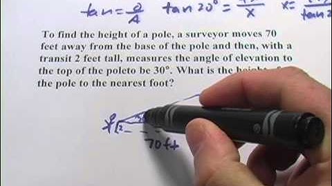 Trigonometry Word Problems