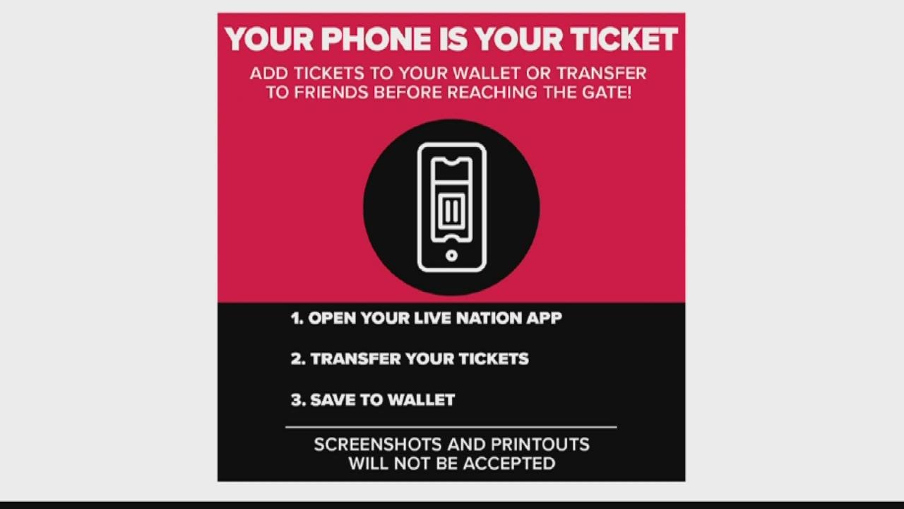 Live Nation Clear Bag Policy