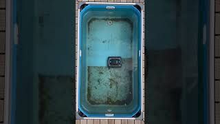 Satisfying Pool Cleaner #gardengadgets #poolcare #poolcleaners