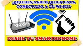 ★★ SABER DESDE MI SMARTHPHONE QUIEN ESTA CONECTADO A MI WI-FI ★★ (ROUTER) screenshot 1