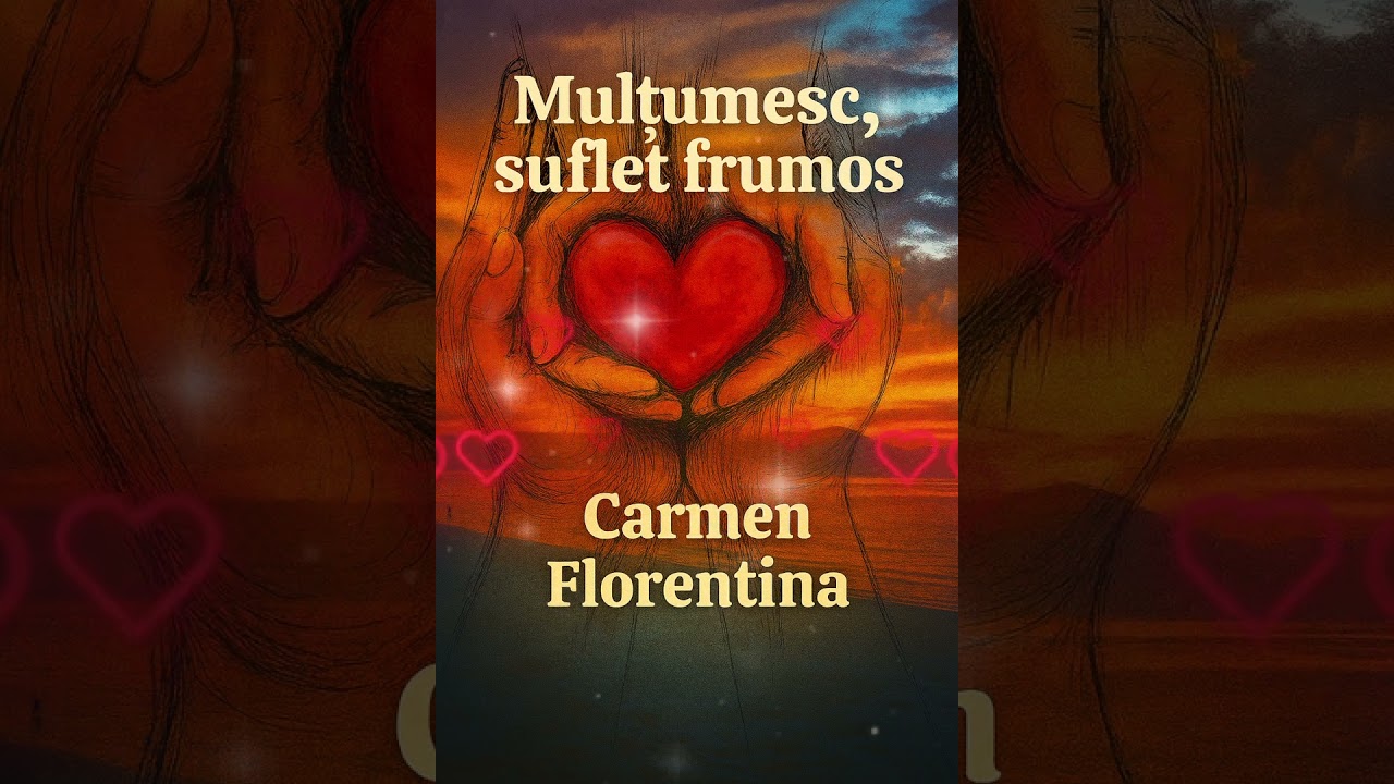 Mulțumesc, suflet frumos ❤️🙏💕 - creație proprie @CarmenFlorentinaIftimi 🦋🌹