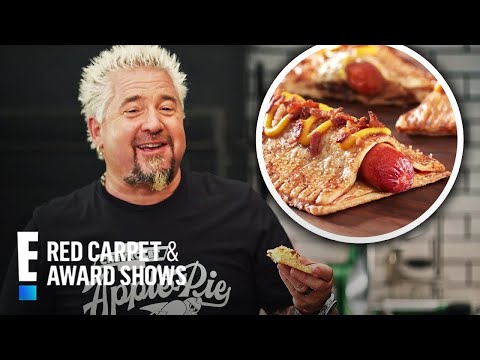 Guy Fieri's MLB Apple Pie Hot Dog Recipe & Interview | E! Red Carpet & Award Shows