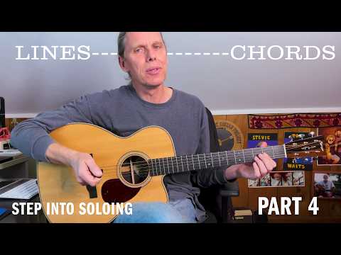 Step into Soloing | Part 4 | Solo Using Lines Moving Through Chord Shapes