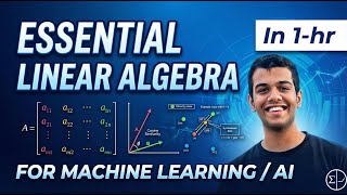 Complete Linear algebra for Machine Learning in Hindi