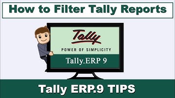 Tally TIPS | How to Filter Tally Data in Same time with Voucher Name and Ledger name