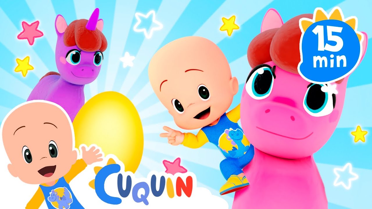 Pôneis mágicos de massinha! | Aventuras educativas de Cuquin