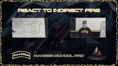React To Indirect Fire