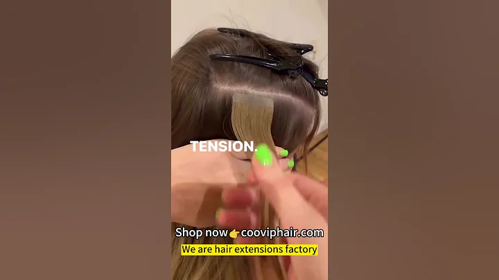 COOVIP Tape-In Hair Extensions Installation: Step-by-Step Guide for a Flawless Transformation!